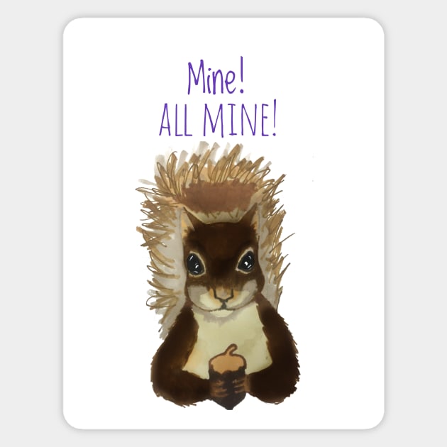 Mine All Mine Sticker by Snobunyluv